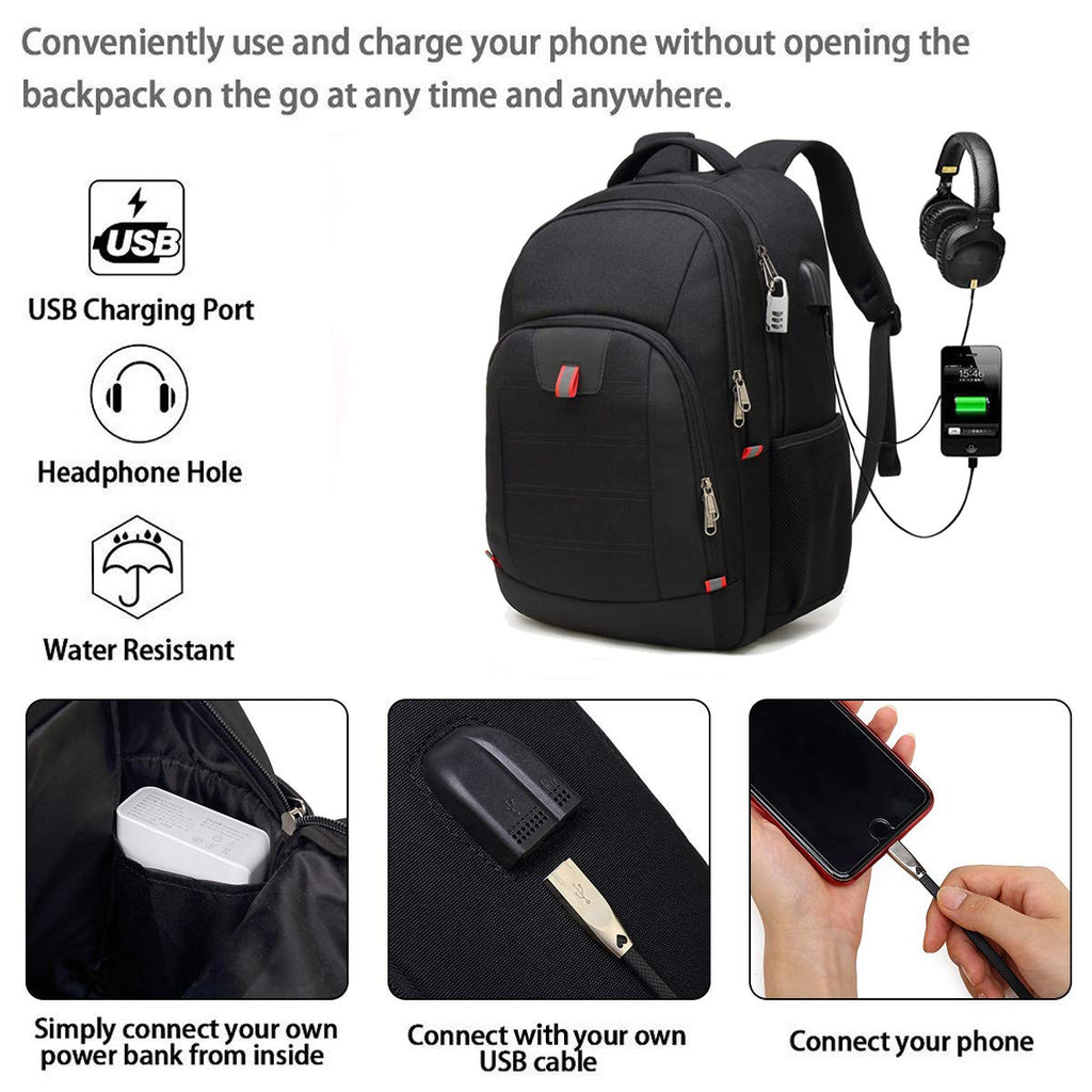 ChargeMate Laptop Backpack - Backpack Bags by Handbags Specialist Headquarter | Available at Handbags Specialist Headquarter