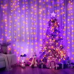 Minetom 300 LED Dimmable Fairy Curtain Lights - Decor by Handbags Specialist Headquarter | Available at Handbags Specialist Headquarter