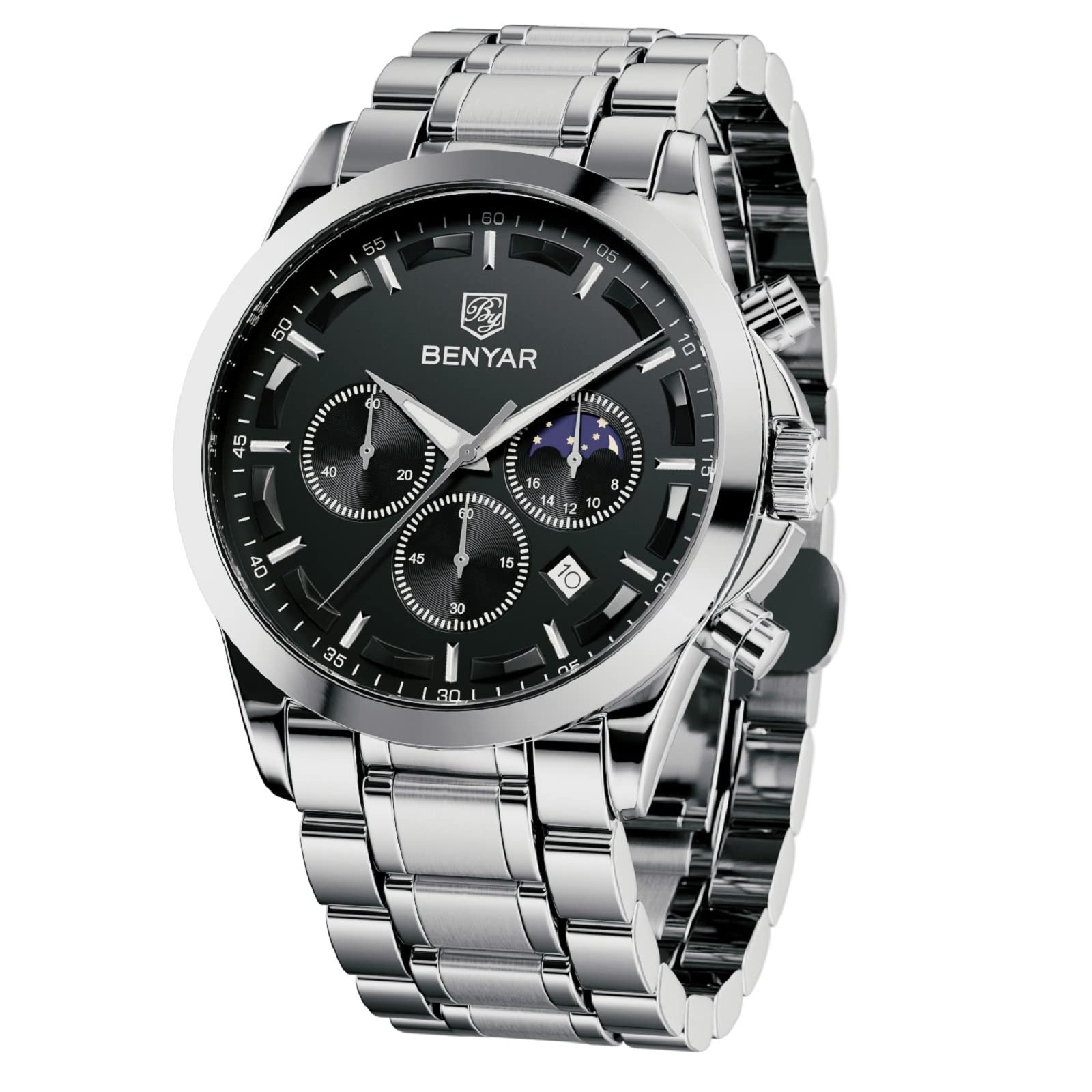 Benyar ChronoPro: Men's Quartz Fashion Watch