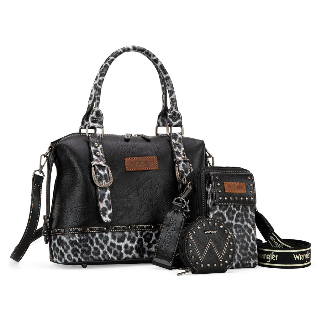Wrangler Women's Trio: Satchel, Phone Bag & Coin Purse