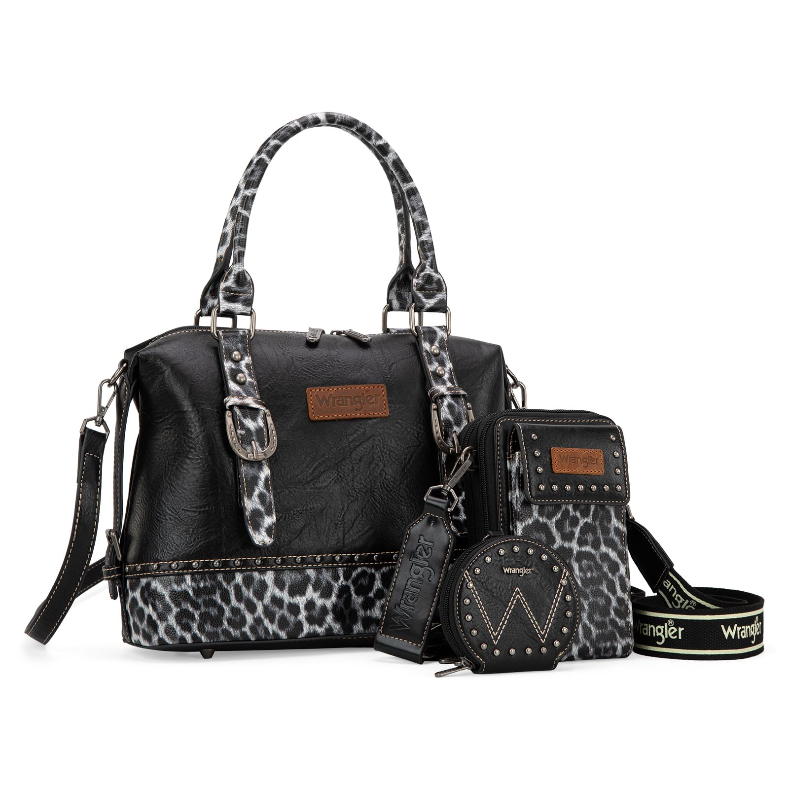 Wrangler Women's Trio: Satchel, Phone Bag & Coin Purse