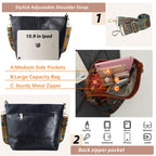 ChicHobo Vegan Leather Crossbody Bag with Strap -  by Handbags Specialist Headquarter | Available at Handbags Specialist Headquarter