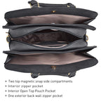 Women’s 2pc Tote & Wallet Handbag Set with 3 Compartments