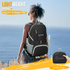 ZOMAKE 35L Compact Waterproof Hiking Backpack - Backpack Bags by Handbags Specialist Headquarter | Available at Handbags Specialist Headquarter