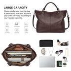 Kattee Women's Leather Tote Bag