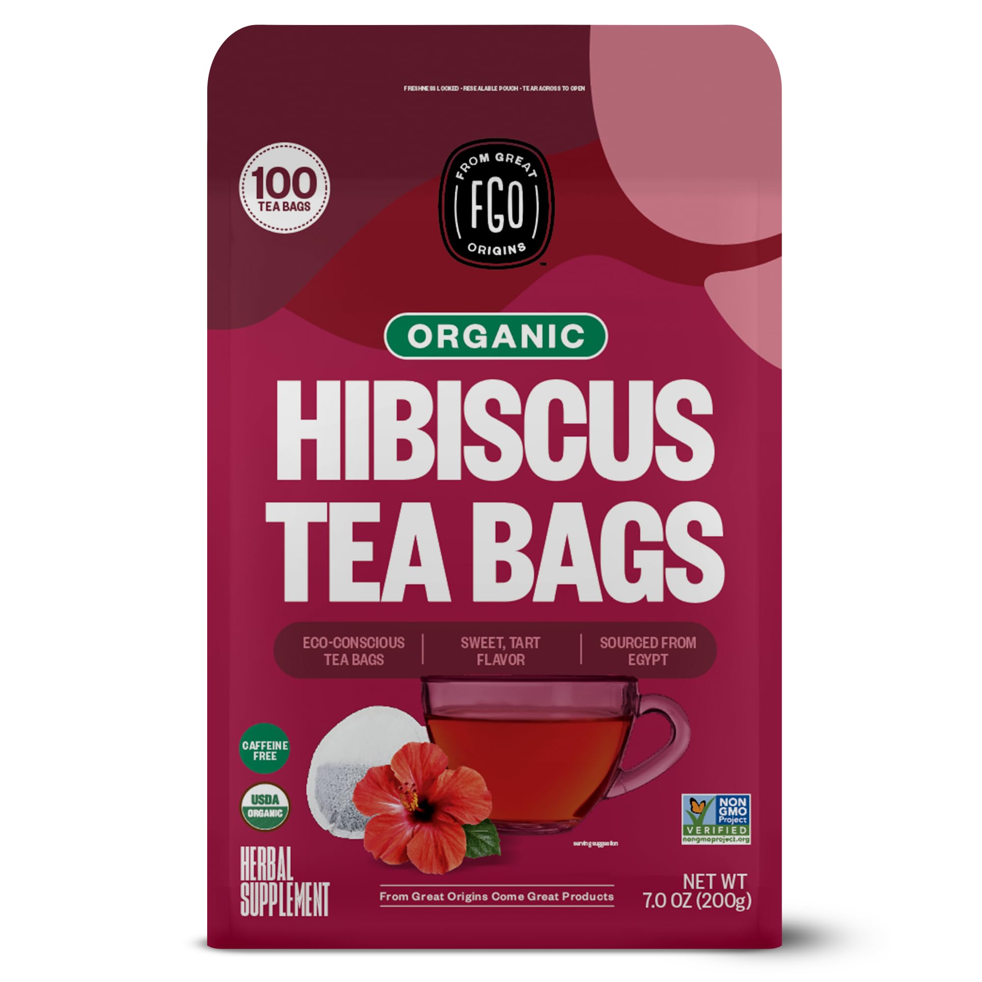 ElderZen Organic Tea - Caffeine-Free Eco Bags -  by Handbags Specialist Headquarter | Available at Handbags Specialist Headquarter