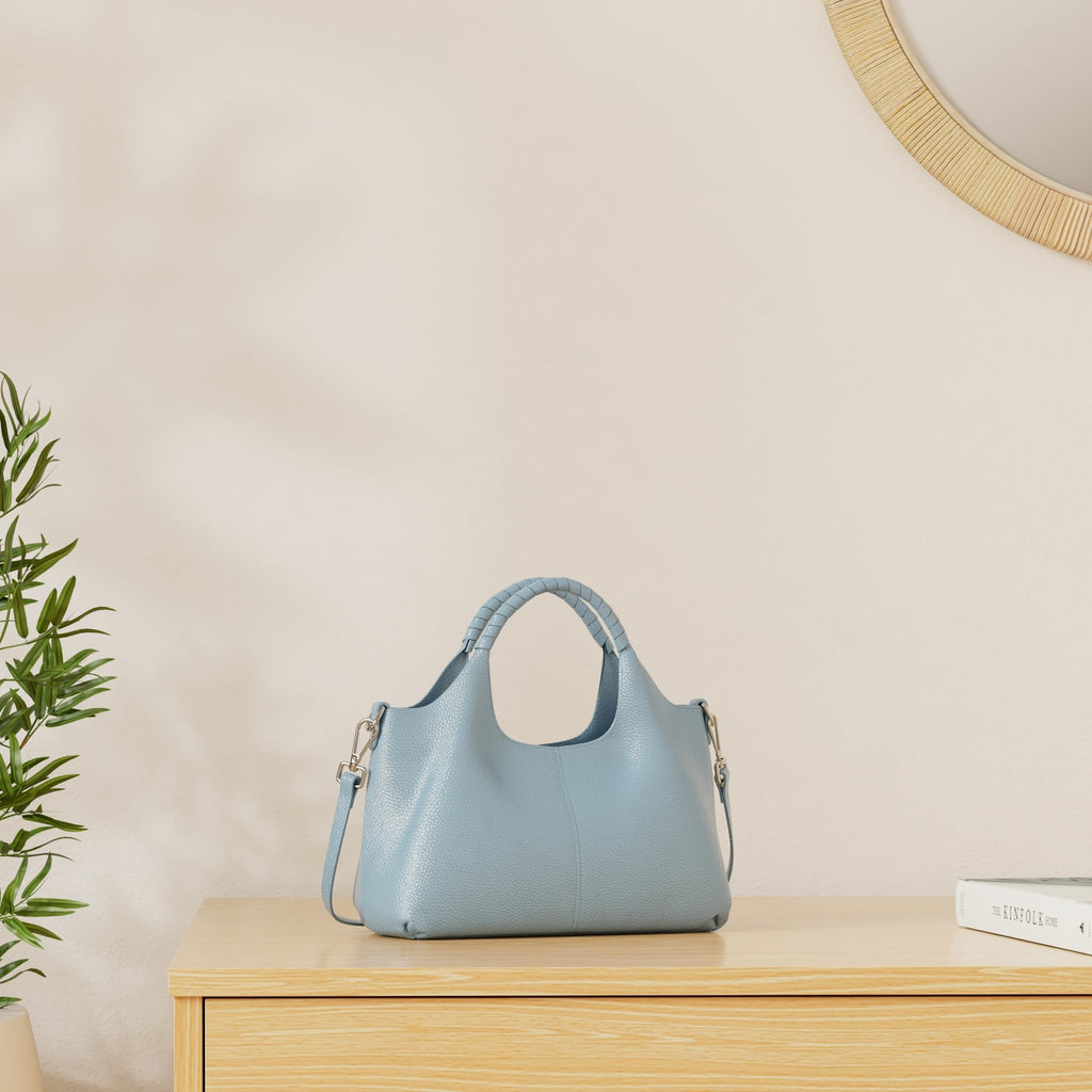 Iswee Luxe Leather Women's Medium Shoulder Tote - Handbags by Handbags Specialist Headquarter | Available at Handbags Specialist Headquarter