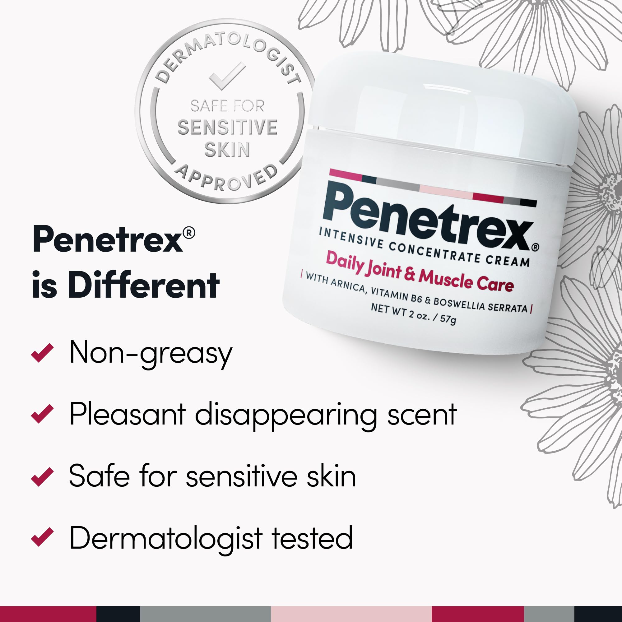 Penetrex Relief Cream - Soothing Muscle Rub 2oz - Health Care by Handbags Specialist Headquarter | Available at Handbags Specialist Headquarter