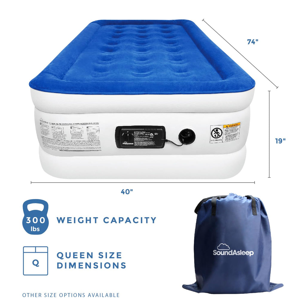 DreamNest Luxe Air Mattress with ComfortCoil Tech - Appliances by Handbags Specialist Headquarter | Available at Handbags Specialist Headquarter
