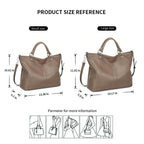 Kattee Women's Leather Tote Bag