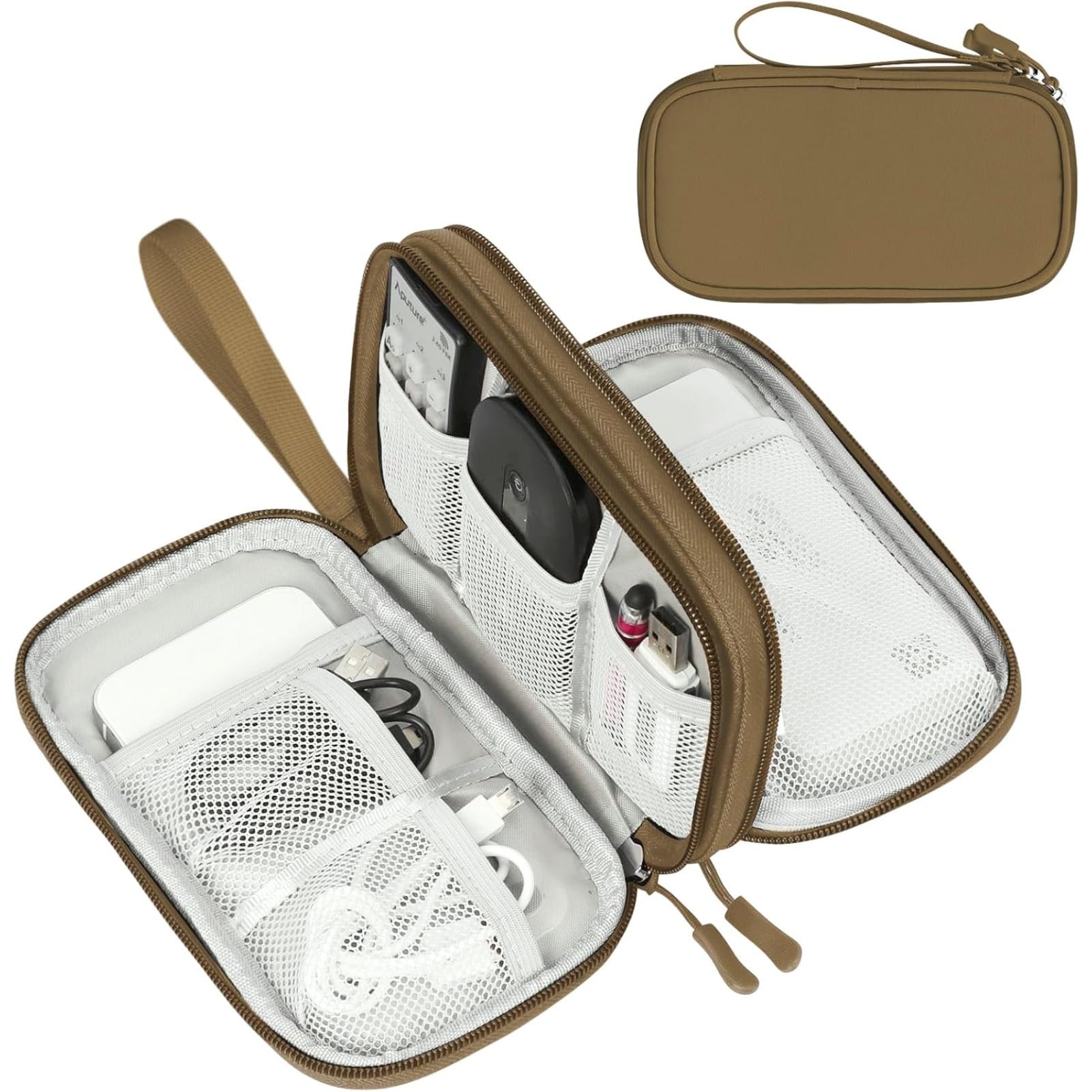 FYY All-in-One Travel Cable Organizer Pouch -  by Handbags Specialist Headquarter | Available at Handbags Specialist Headquarter