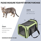PawsVoyage: Grey TSA-Approved Pet Carrier (15lbs Max) -  by Handbags Specialist Headquarter | Available at Handbags Specialist Headquarter