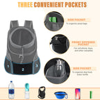 PawVentura: Adjustable Pet Carrier Backpack -  by Handbags Specialist Headquarter | Available at Handbags Specialist Headquarter