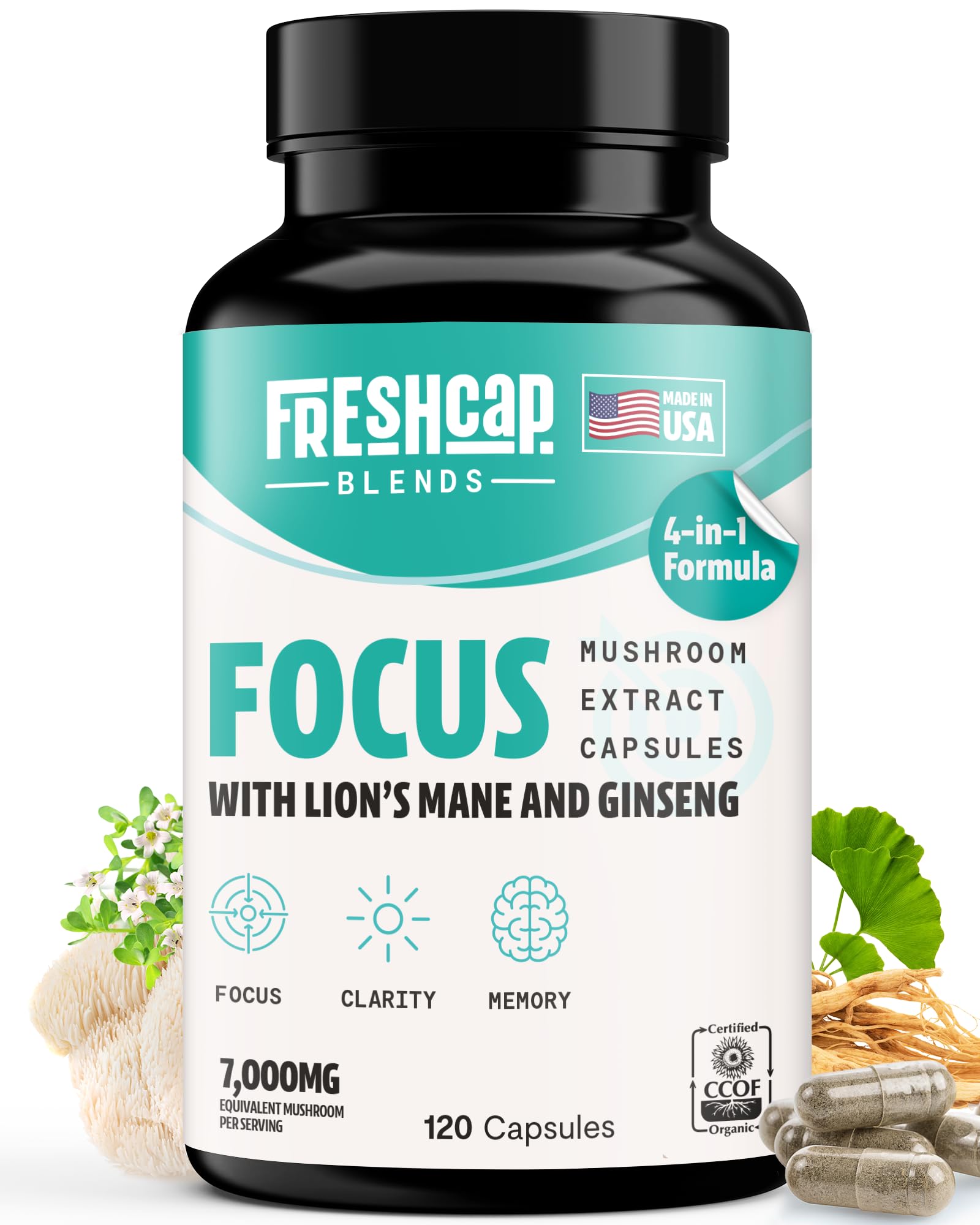 MushroomMind: Ultimate Nootropic Focus Formula - Health-Care by Handbags Specialist Headquarter | Available at Handbags Specialist Headquarter