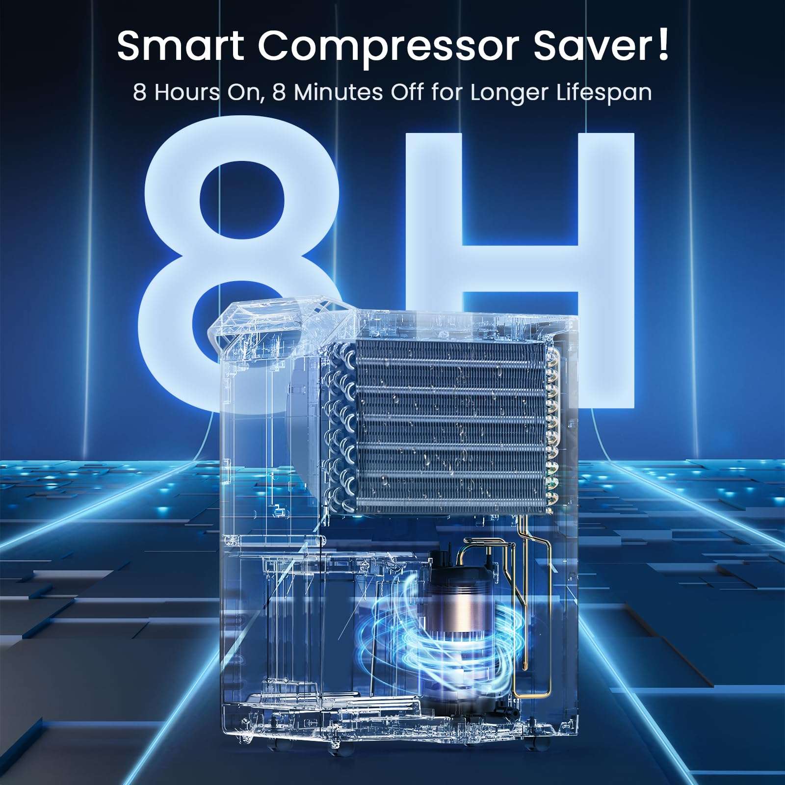 Vellgoo Energy Star Dehumidifier - Decor by Handbags Specialist Headquarter | Available at Handbags Specialist Headquarter