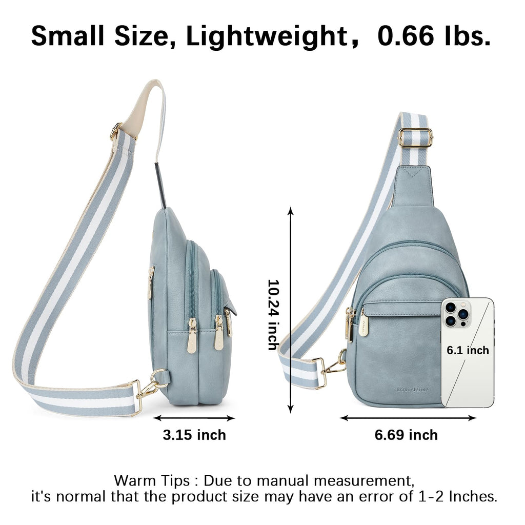 BOSTANTEN Chic Leather Crossbody Sling Bag -  by Handbags Specialist Headquarter | Available at Handbags Specialist Headquarter