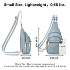 BOSTANTEN Chic Leather Crossbody Sling Bag -  by Handbags Specialist Headquarter | Available at Handbags Specialist Headquarter