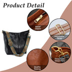 ChicHobo Vegan Leather Crossbody Bag with Strap -  by Handbags Specialist Headquarter | Available at Handbags Specialist Headquarter