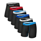 Hanes Men's Stretch Cotton Boxer Briefs, 6-Pack