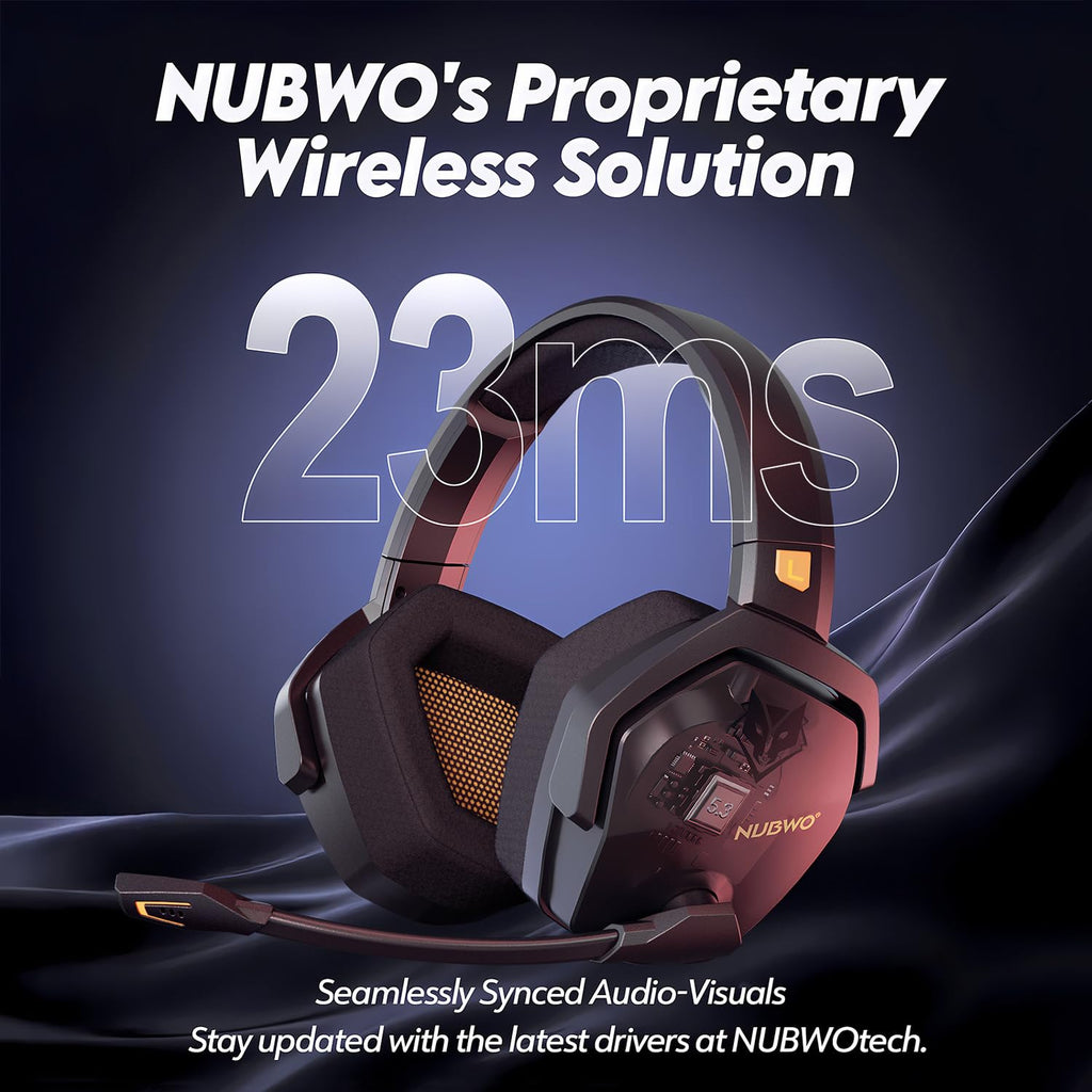 NUBWO G06 Dual Wireless Gaming Headset - Gaming Accessories by Handbags Specialist Headquarter | Available at Handbags Specialist Headquarter