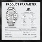 EclipseTime: Luminous Men's Luxury Chrono Watch