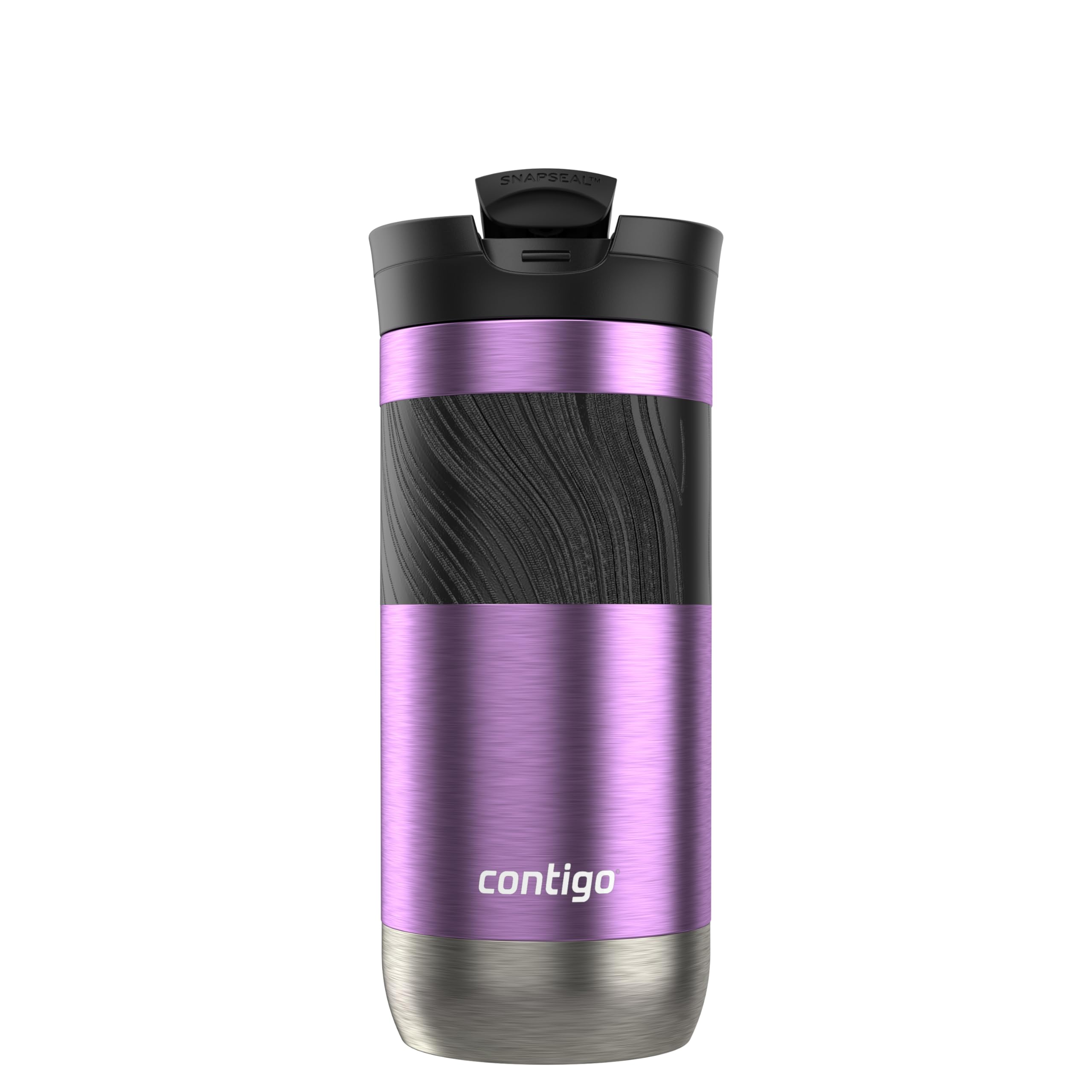 SNAPSEAL Grip Stainless Travel Mug 20oz - Blue/Berry - Water Bottles by Handbags Specialist Headquarter | Available at Handbags Specialist Headquarter