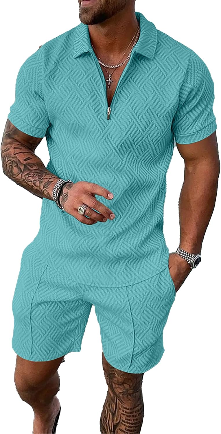 Men's Summer Tracksuit 2-Piece Set