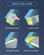 PackPro 6 Set Compression Cubes for Travel - Luggage Travel Bags by Handbags Specialist Headquarter | Available at Handbags Specialist Headquarter