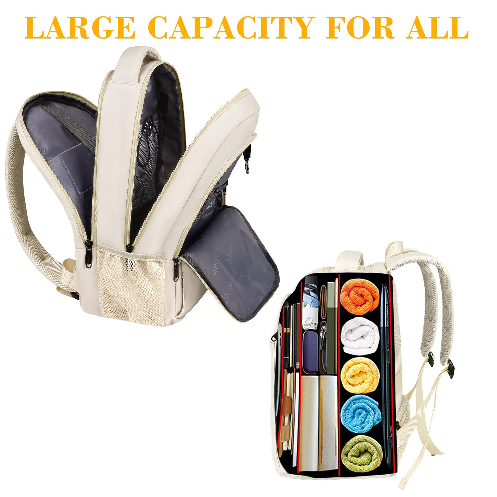 MATEIN SleekGuard Laptop Backpack with USB Port - Backpack Bags by Handbags Specialist Headquarter | Available at Handbags Specialist Headquarter