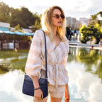 WestBronco ZipSatchel: Women's Medium Crossbody Bag - Handbags by Handbags Specialist Headquarter | Available at Handbags Specialist Headquarter