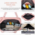 VoyagePro Expandable Wheeled Duffle Bag -  by Handbags Specialist Headquarter | Available at Handbags Specialist Headquarter