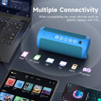 Ortizan AquaBass: IPX7 Bluetooth Speaker & Gift Pick - Decor by Handbags Specialist Headquarter | Available at Handbags Specialist Headquarter