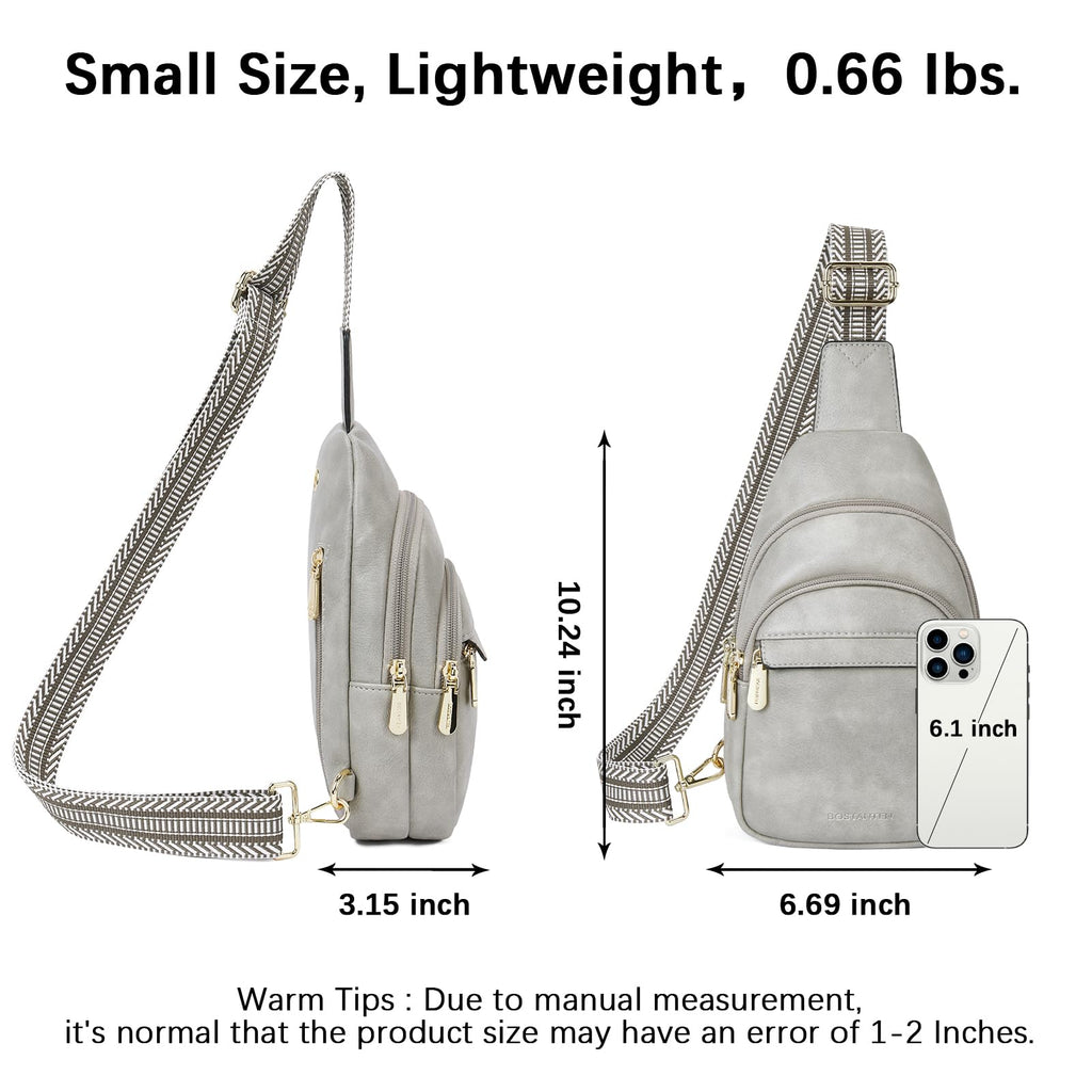 BOSTANTEN Chic Leather Crossbody Sling Bag -  by Handbags Specialist Headquarter | Available at Handbags Specialist Headquarter