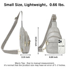 BOSTANTEN Chic Leather Crossbody Sling Bag -  by Handbags Specialist Headquarter | Available at Handbags Specialist Headquarter