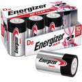 Energizer Premium D Alkaline Batteries 8-Pack - Electronics by Handbags Specialist Headquarter | Available at Handbags Specialist Headquarter