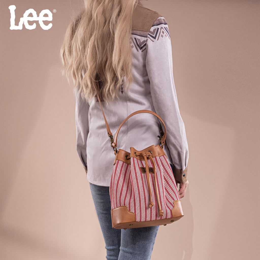 Montana West Lee Drawstring Hobo Bucket Bag -  by Handbags Specialist Headquarter | Available at Handbags Specialist Headquarter