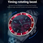 SteelGlow: OLEVS Quartz Men's Luminous Watch