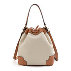 Montana West Lee Drawstring Hobo Bucket Bag -  by Handbags Specialist Headquarter | Available at Handbags Specialist Headquarter