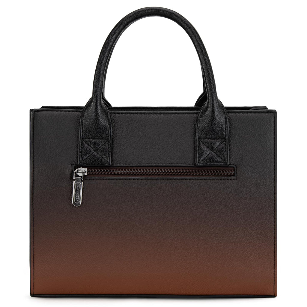 Western Chic Wrangler Tote: Vegan Leather, Versatile Strap