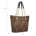 Montana Chic: Women's Chain-Handle Tote