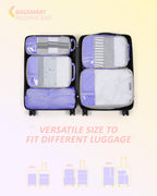 PackPro 6 Set Compression Cubes for Travel - Luggage Travel Bags by Handbags Specialist Headquarter | Available at Handbags Specialist Headquarter
