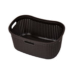 Ivory Wicker Mind Reader 40L Laundry Basket - Laundry Baskets by Handbags Specialist Headquarter | Available at Handbags Specialist Headquarter