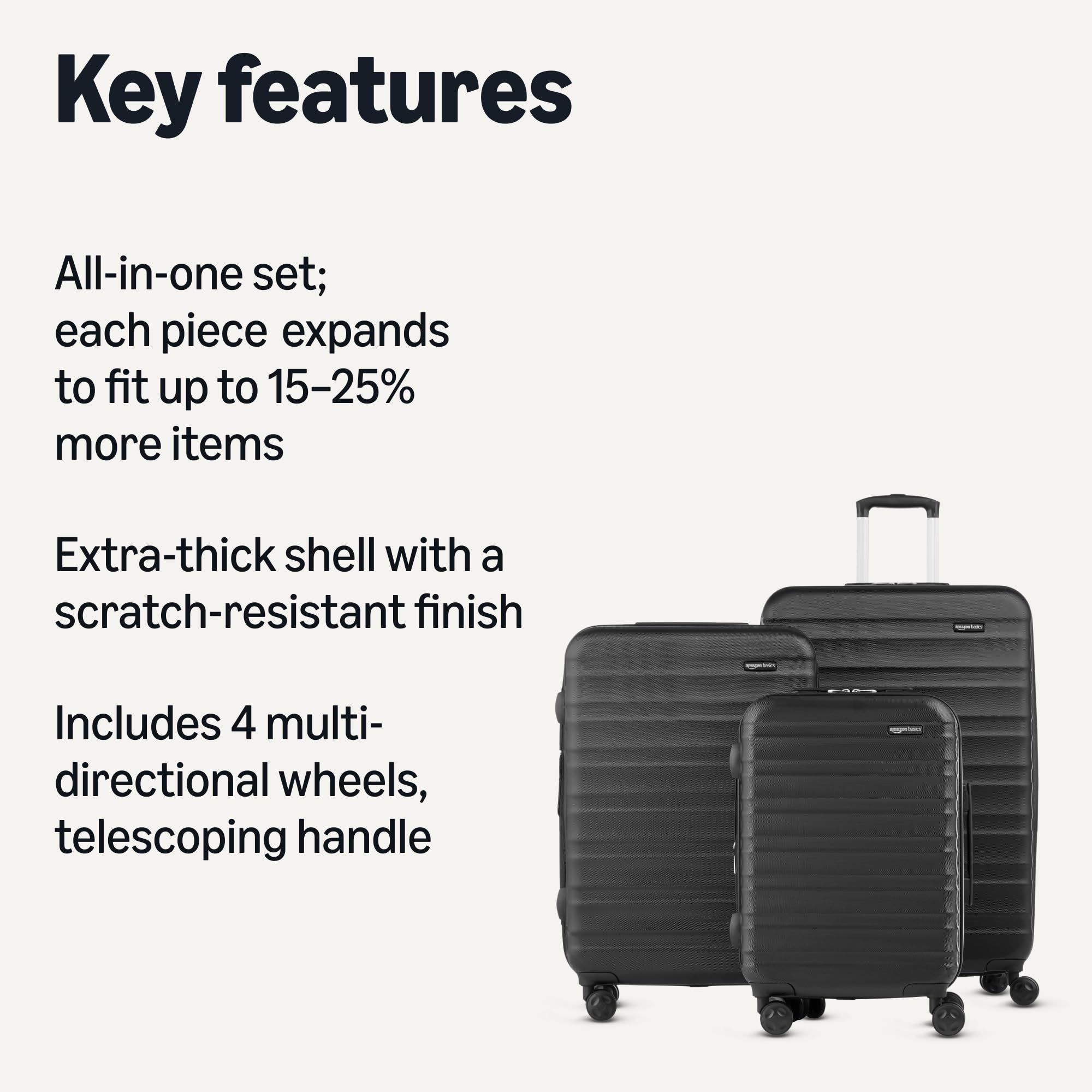 Rose Gold Hardside Carry-On - Luggage Travel Bags by Handbags Specialist Headquarter | Available at Handbags Specialist Headquarter