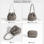 Hollow Bucket Tote Bag -  by Handbags Specialist Headquarter | Available at Handbags Specialist Headquarter