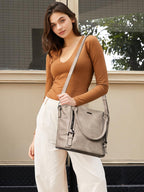 CLUCI Eco Luxe Vegan Leather Tote Bag - Bucket Bag by Handbags Specialist Headquarter | Available at Handbags Specialist Headquarter