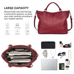 Kattee Women's Leather Tote Bag