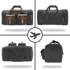 Wildroad 50L Waxed Canvas Waterproof Duffle Bag