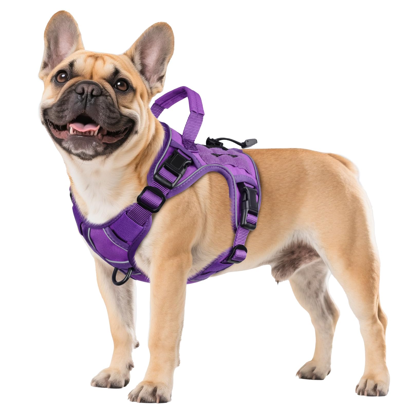 GuardianGrip Tactical Dog Vest - Large, Reflective, Green -  by Handbags Specialist Headquarter | Available at Handbags Specialist Headquarter