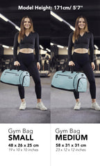 Fitgriff® Gym Bag with Shoe & Wet Compartment