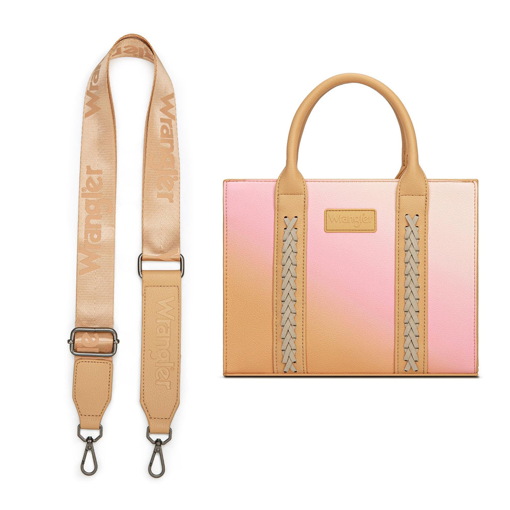 Western Chic Wrangler Tote: Vegan Leather, Versatile Strap